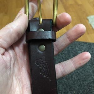 Red wing belt